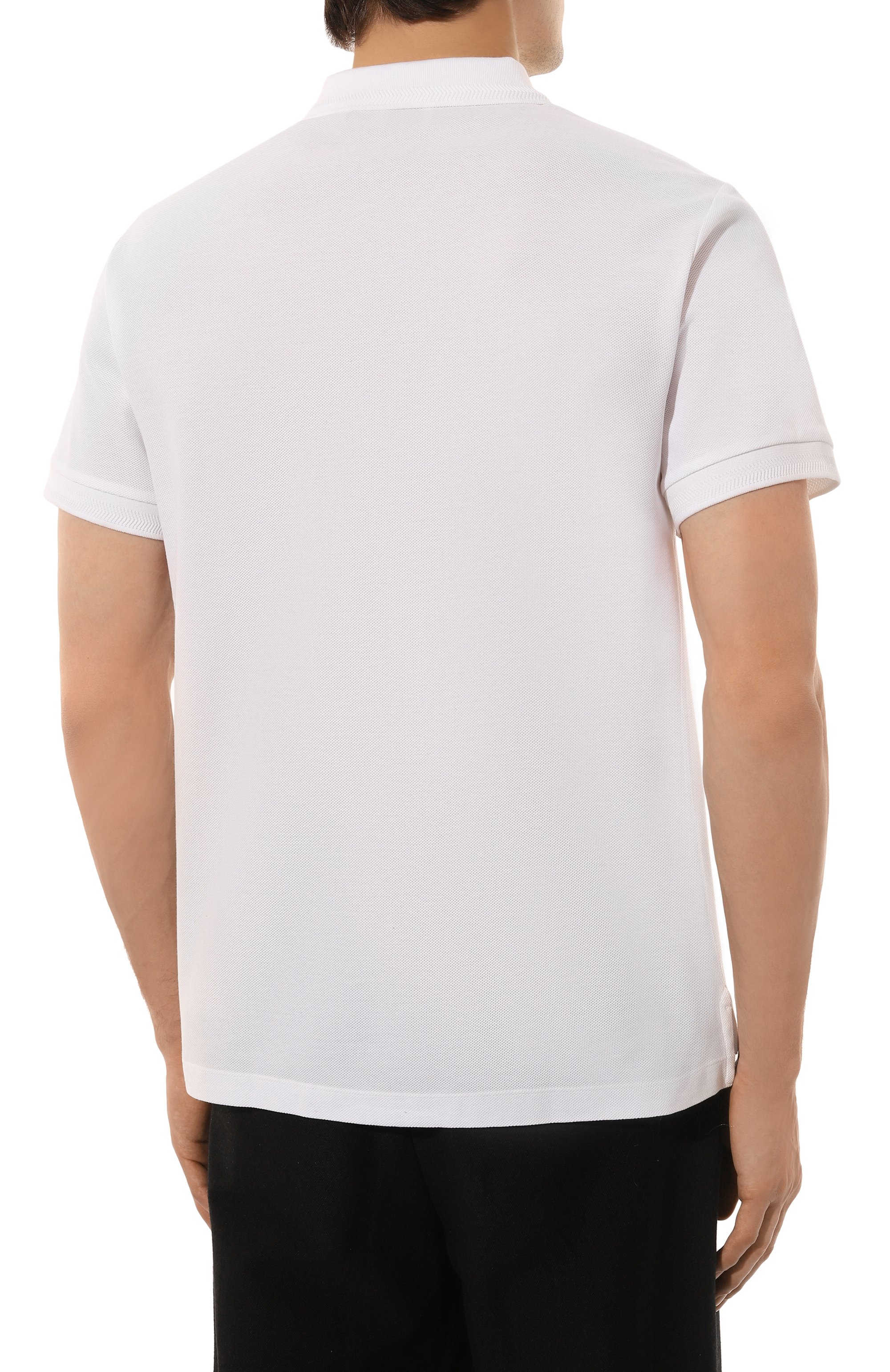 Хлопковое поло BURBERRY, арт. 8055229, фото 4