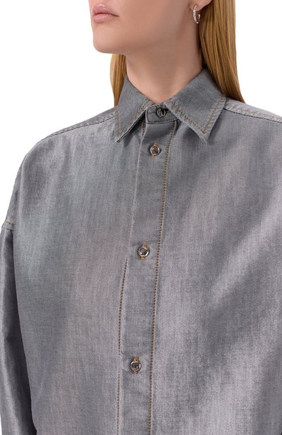 Джинсовая рубашка DARKPARK, арт. WSH21/DBK08W026, фото 5