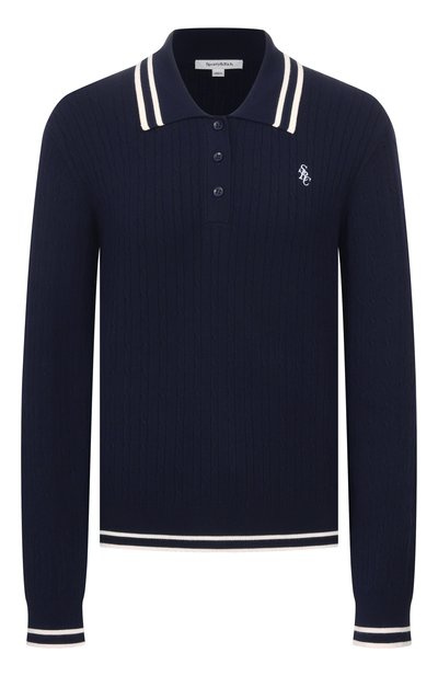 Женское поло из вискозы SPORTY AND RICH, арт. ST03761302BL124