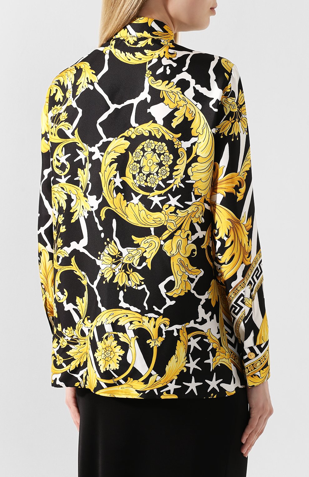 Шелковая рубашка  VERSACE, арт. A82662/A231030, фото 4