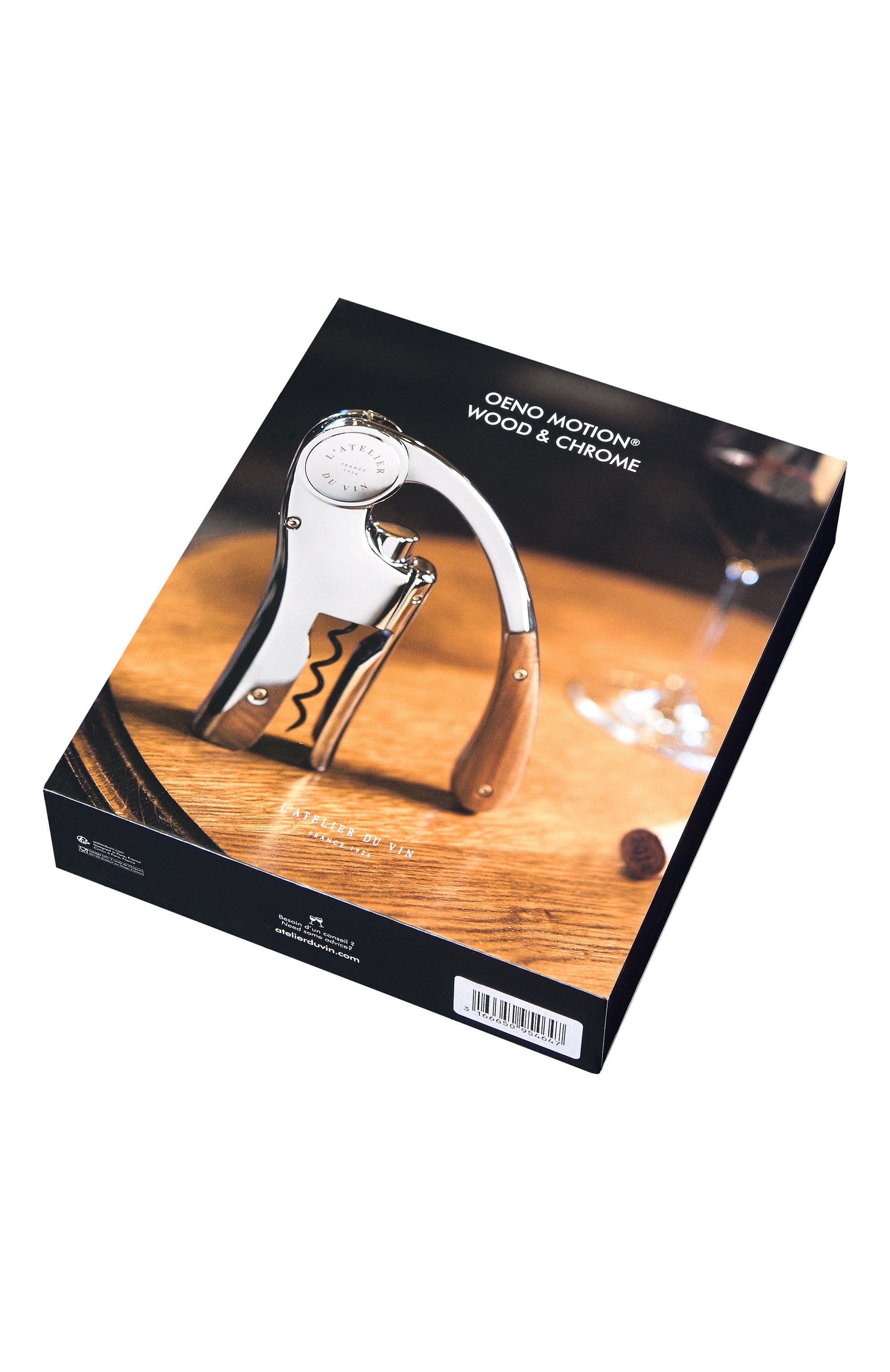 Штопор для вина рычажный oeno motion wood & chrome L`ATELIER DU VIN, арт. 095464-7, фото 7