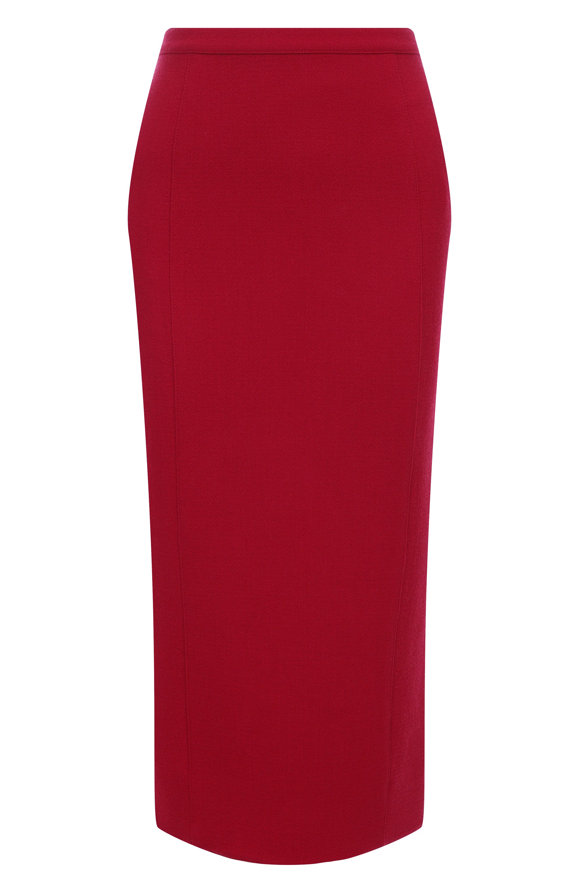 Шерстяная юбка MUGLER красного цвета по цене 132000 руб., арт. C0M1JU05801017, фото 1 Шерстяная юбка MUGLER, арт. C0M1JU05801017, фото 1