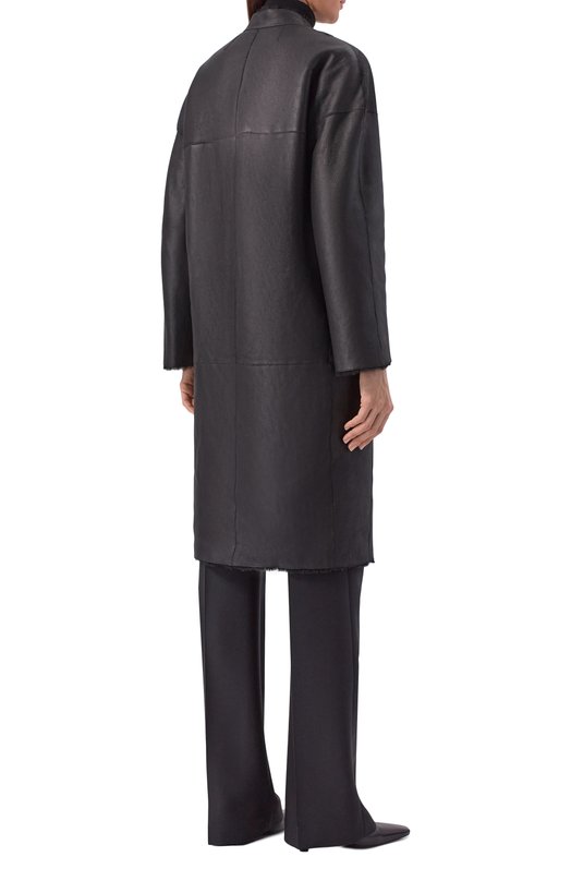 Двусторонняя дубленка Venera M. 2755F-110VM Чёрный  2755F-110VM Фото 4