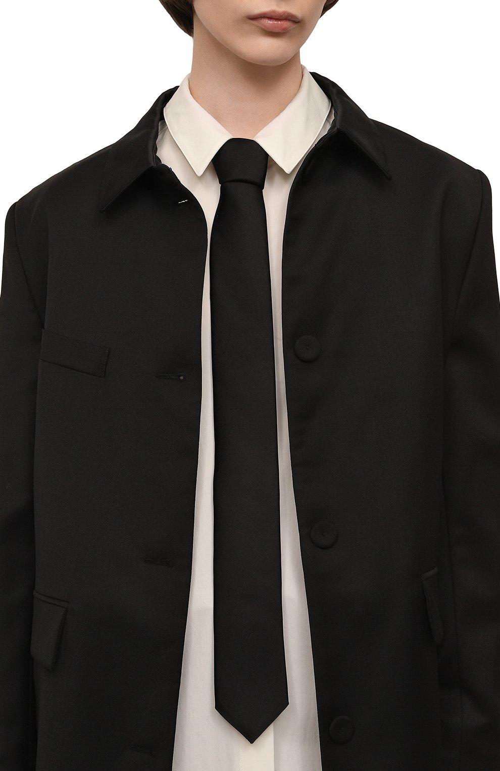 Шелковый галстук DOLCE & GABBANA, арт. FT069R/G0U05, фото 2