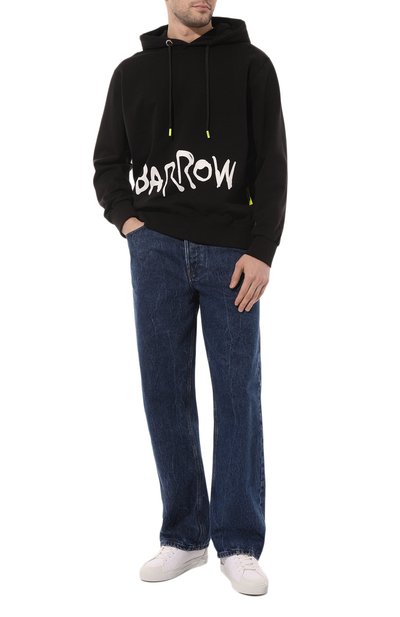 Хлопковое худи BARROW, арт. 034087, фото 2