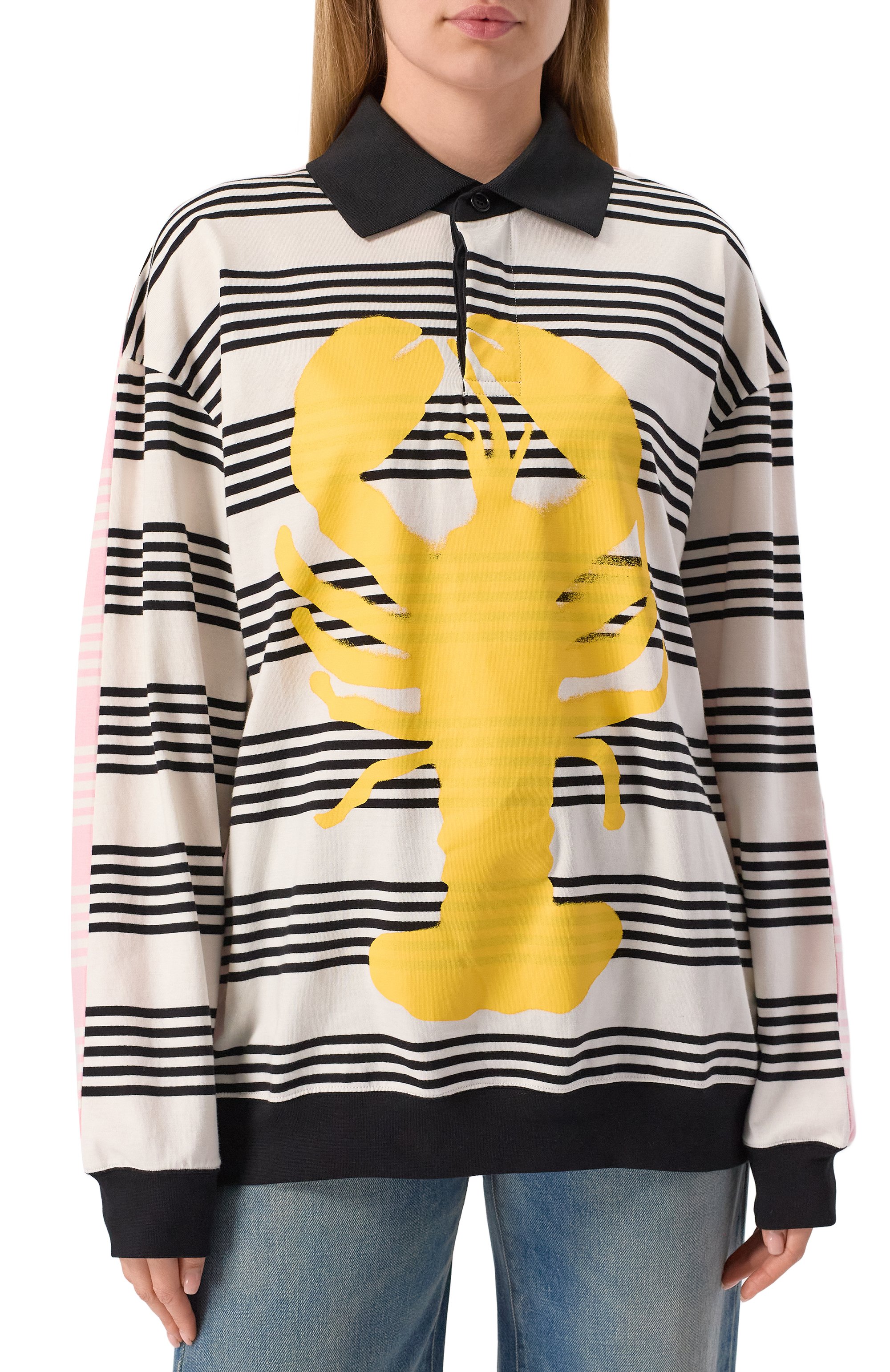 Хлопковое поло MSGM, арт. 3840MM146/257128, фото 3