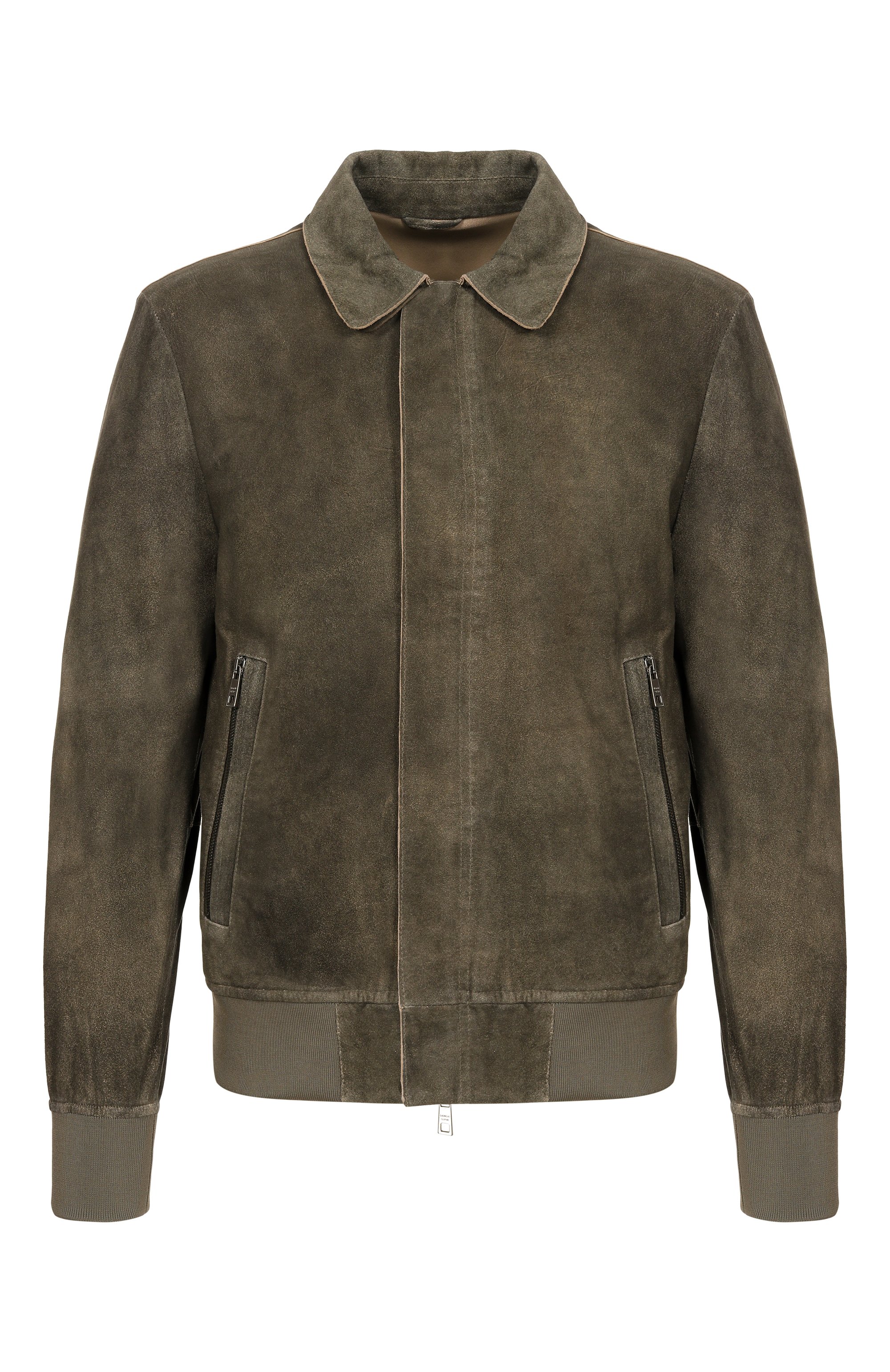 Замшевый бомбер GIORGIO BRATO, арт. GU26S24098CMTM, фото 1