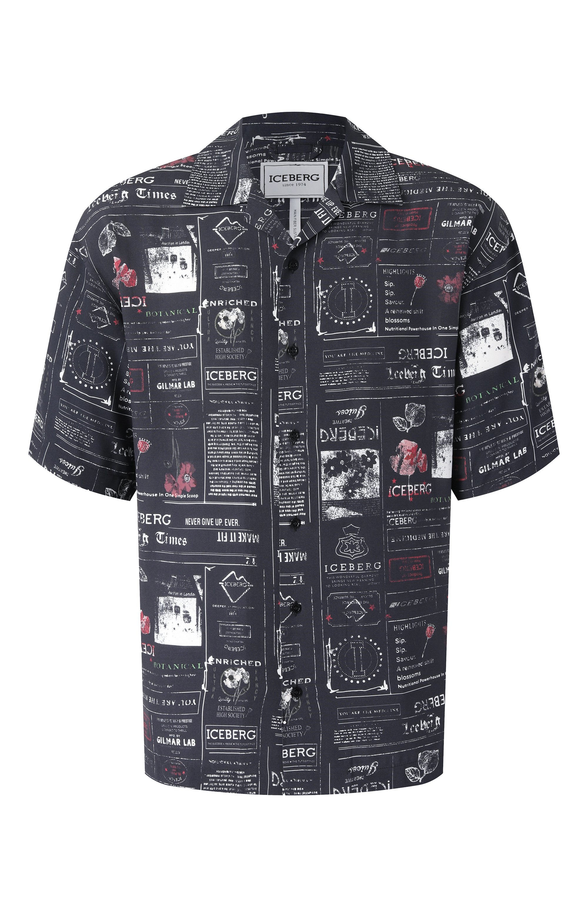 Рубашка из вискозы ICEBERG, арт. G090/5037, фото 1