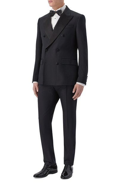 Мужской смокинг из шерсти и шелка DOLCE & GABBANA, арт. G2TV8T/FR225