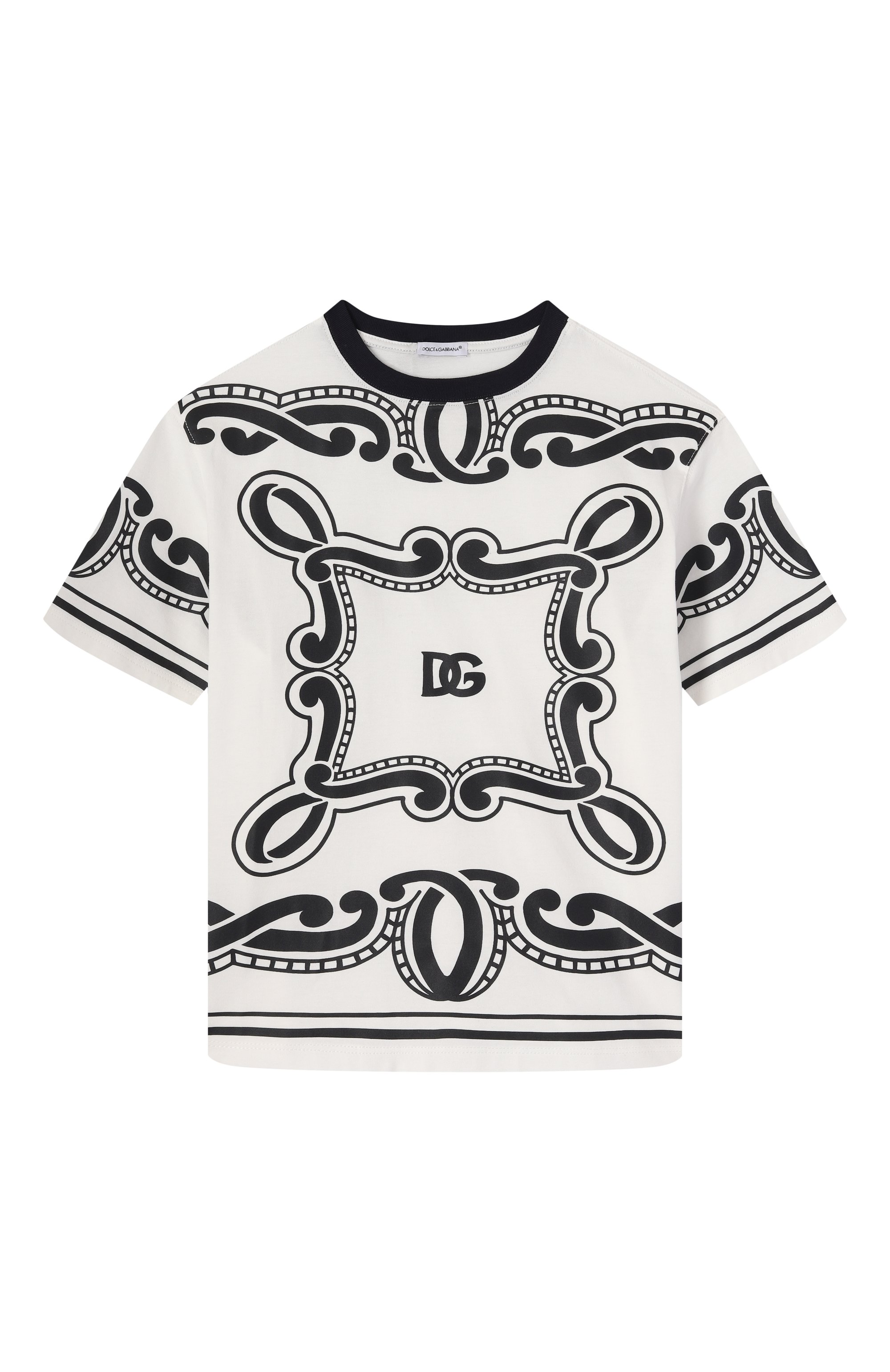 Хлопковая футболка DOLCE & GABBANA, арт. L4JTHV/G70K3/8-14, фото 1