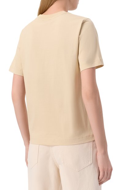 Хлопковая футболка BURBERRY, арт. 8103506, фото 4