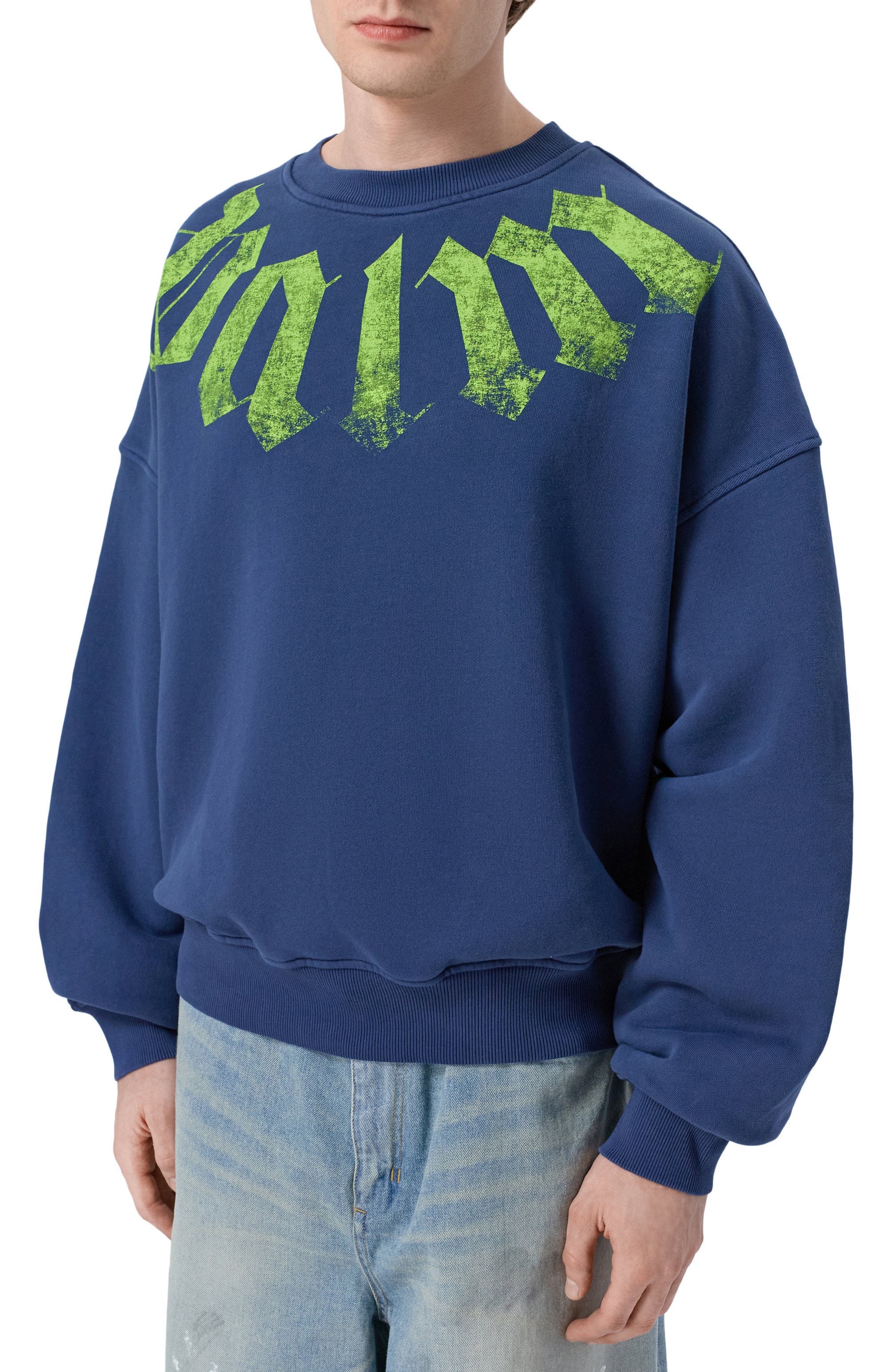 Хлопковый свитшот PALM ANGELS, арт. PMBA08JS26FLE001, фото 3