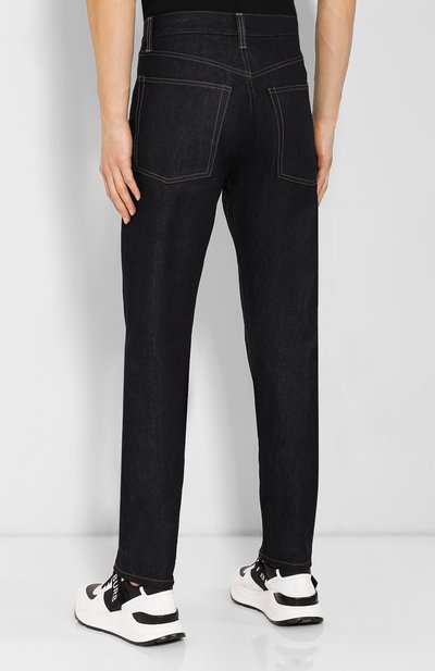 Джинсы HELMUT LANG темно-синего цвета по цене 29950 руб., арт. I09DM208, фото 4 Джинсы HELMUT LANG, арт. I09DM208, фото 4