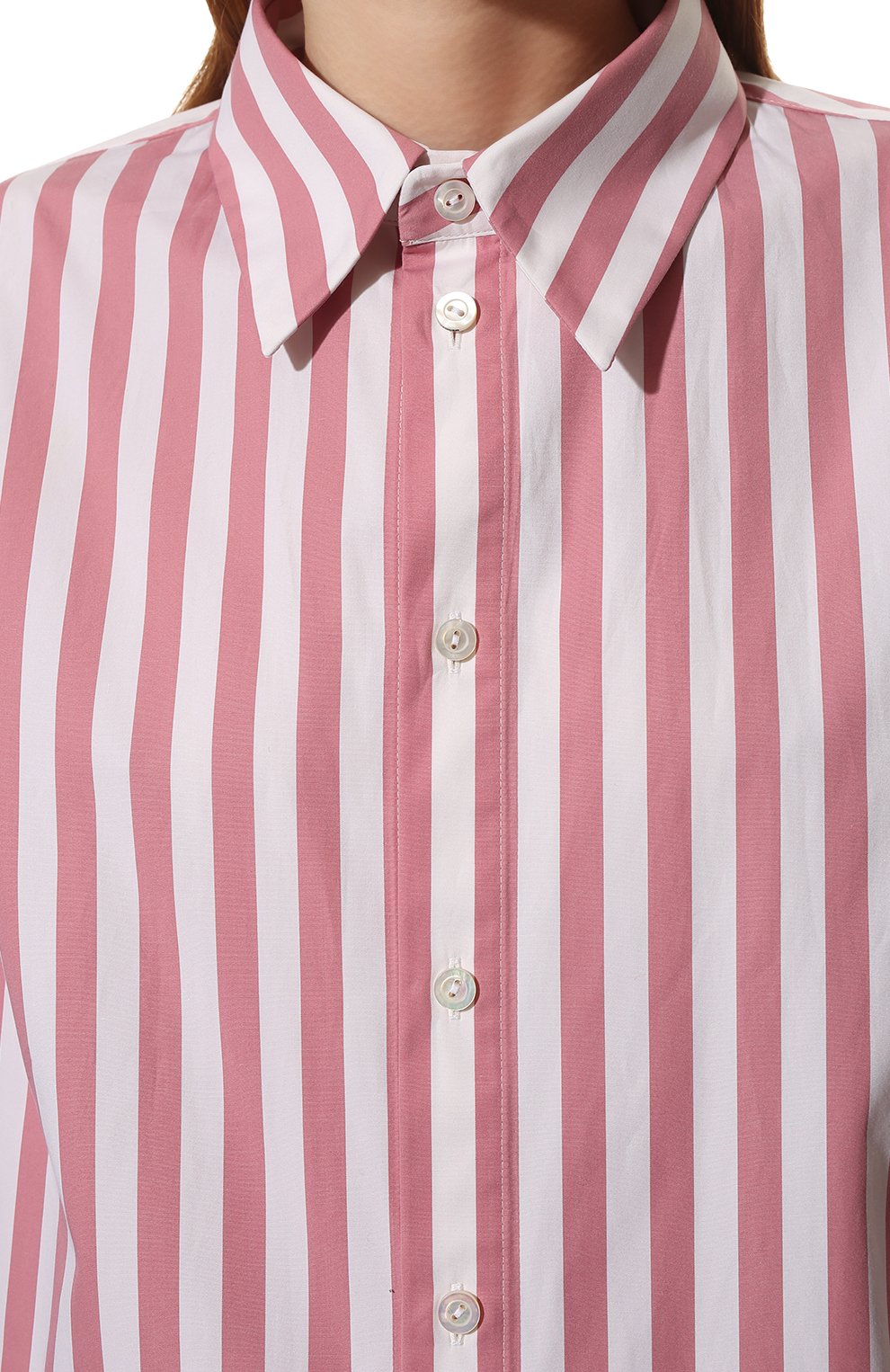 Хлопковая рубашка JIL SANDER, арт. JSPU600405-WU246010, фото 5