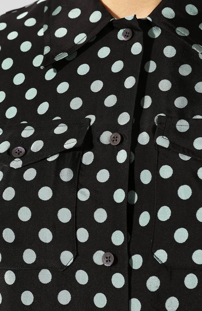 Рубашка из вискозы DRIES VAN NOTEN, арт. 201-10774-9358, фото 5