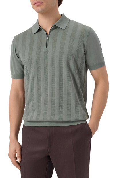 Хлопковое поло CORNELIANI, арт. 27M505/2725116, фото 3