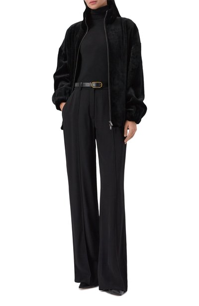 Бомбер из норки MVST черного цвета по цене 1685000 руб., арт. M041/MINK BLACK SHAVED, фото 2 Бомбер из норки MVST, арт. M041/MINK BLACK SHAVED, фото 2