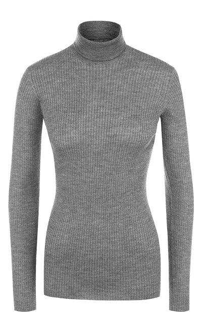 Женская однотонная водолазка из смеси шерсти и шелка PRADA, арт. P26295-1RZR-F0480