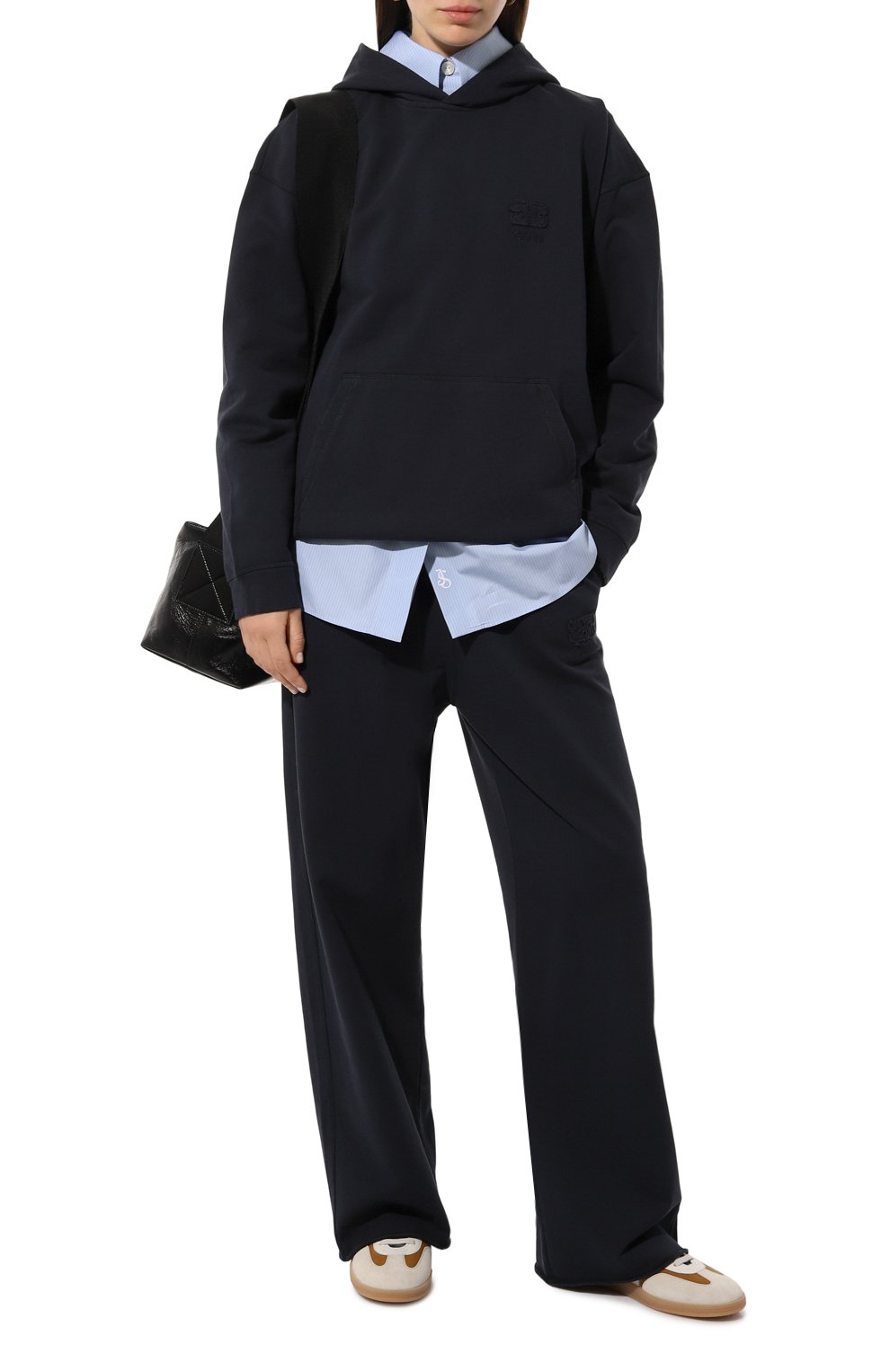 Хлопковое худи GANNI, арт. T3754, фото 2