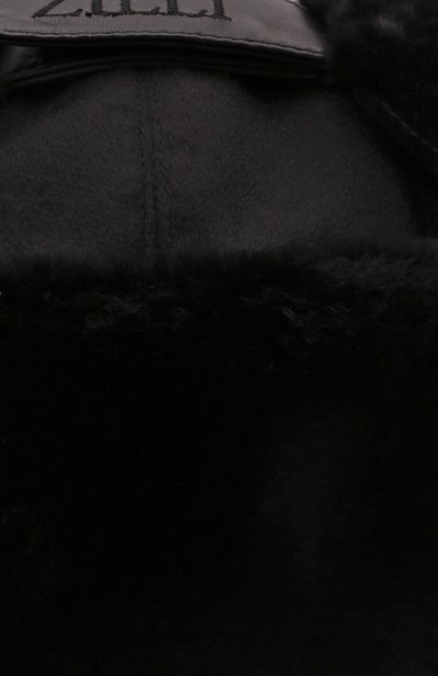 Шапка-ушанка с меховой отделкой ZILLI, арт. MHQ-0RS0M-30337/2002, фото 4