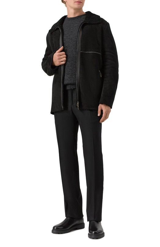 Дубленка из овчины Daniele Basta DB1258S29S69 Чёрный  DB1258S29S69 Фото 2