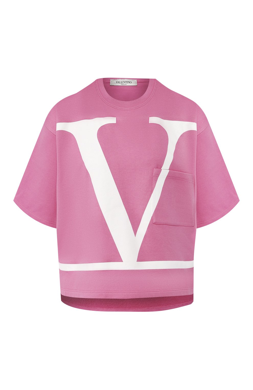 Хлопковая футболка VALENTINO, арт. TB0MG06F5GQ, фото 1