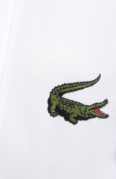 Платье с поясом LACOSTE белого цвета по цене 50240 руб., арт. EF7446, фото 5 Платье с поясом LACOSTE, арт. EF7446, фото 5