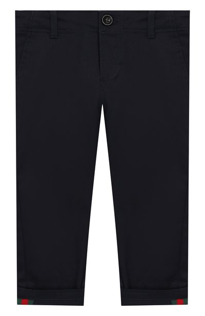 Хлопковые брюки GUCCI, арт. 475408/XBB56, фото 1