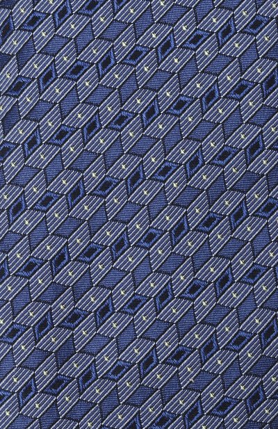 Шелковый галстук ZILLI голубого цвета по цене 38600 руб., арт. CRAV02M0600VNJQC0, фото 4 Шелковый галстук ZILLI, арт. CRAV02M0600VNJQC0, фото 4