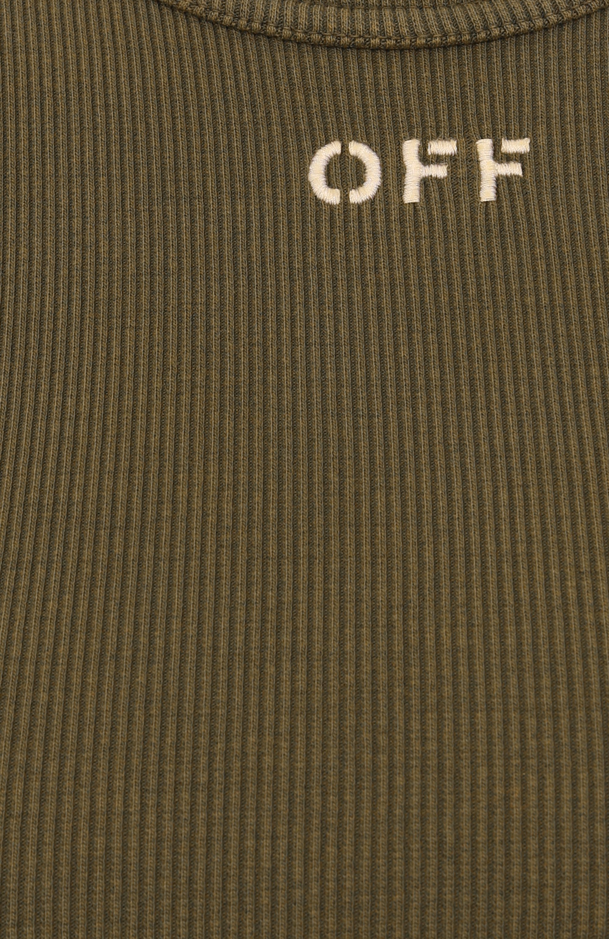 Хлопковая футболка OFF-WHITE, арт. 0WAA065S25JER001, фото 6