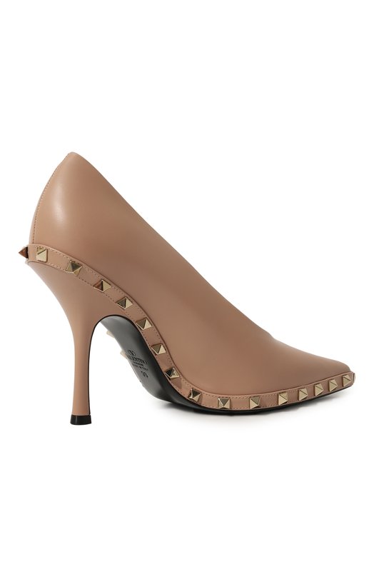 фото Кожаные туфли rockstud valentino