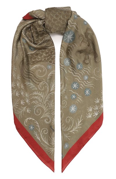 Шелковый платок дракон GOURJI, арт. T27DRBE7R, фото 1