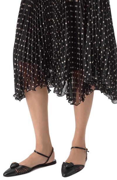 Кожаные балетки coeur royal VALENTINO, арт. 8W2S0LX5/DMD, фото 2