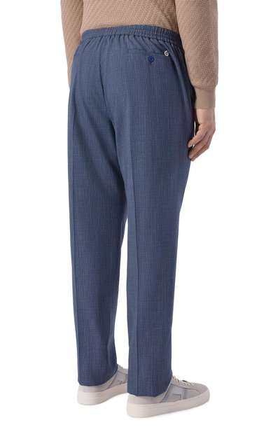 Брюки из шерсти и шелка STEFANO RICCI, арт. M1T6100054/WKL09U_001, фото 4