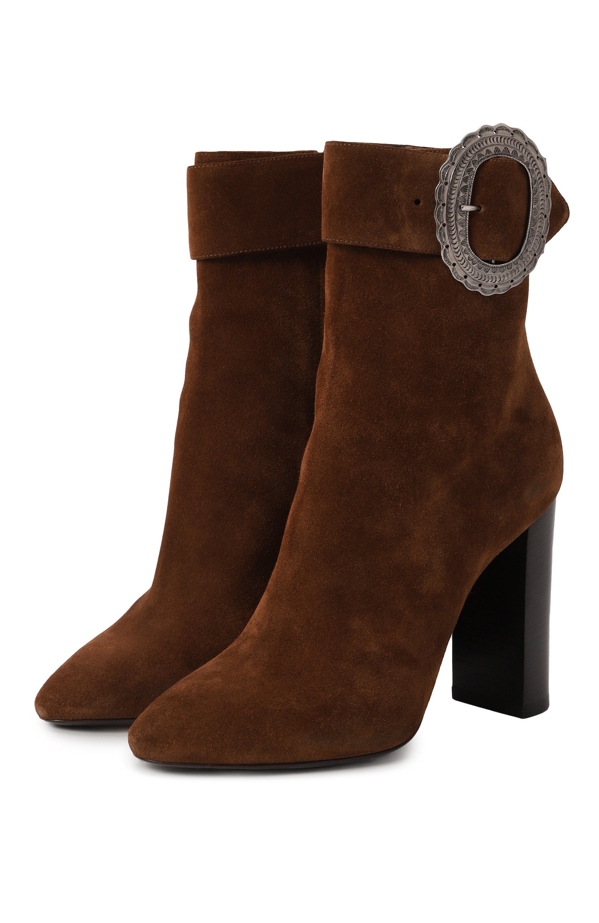 Замшевые ботильоны joplin SAINT LAURENT, арт. 551804/BT300, фото 1