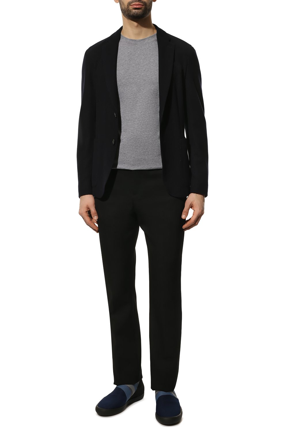 Текстильные кеды GIORGIO ARMANI, арт. X2Y006/XN153, фото 2