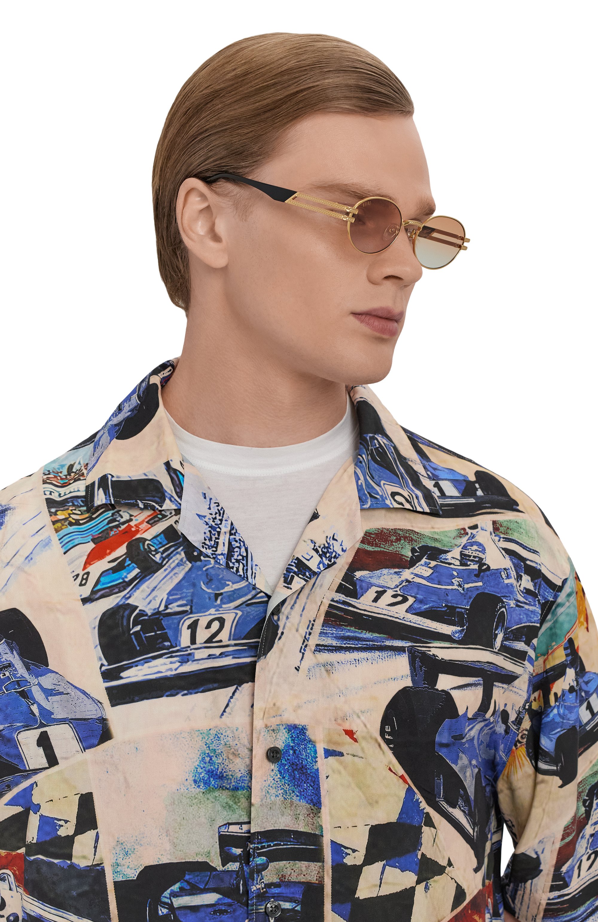 Солнцезащитные очки 9FIVE, арт. L0TUS-G0LD / 0RANGE BLUE BIC0L0R, фото 2