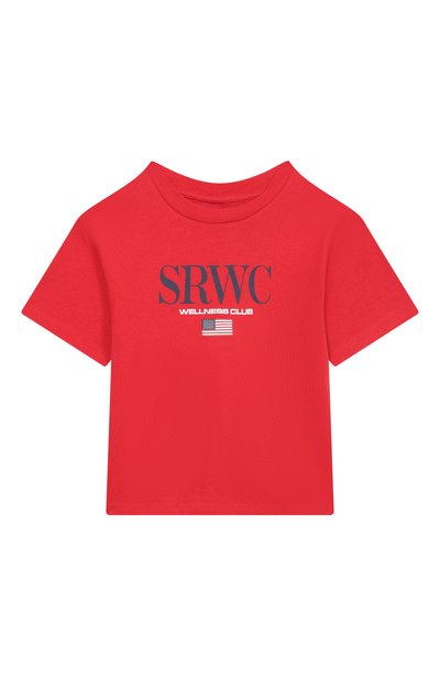 Хлопковая футболка SPORTY AND RICH, арт. T004863177RE15