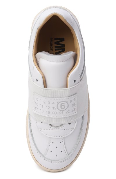 Кожаные слипоны MM6, арт. 82426/VAR1, фото 4