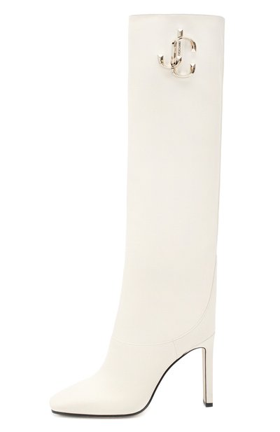 Кожаные сапоги mahesa 100 JIMMY CHOO, арт. MAHESA 100/CLF, фото 3