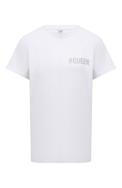 Женская хлопков ая футболка SEVEN LAB, арт. T #q-G021 white