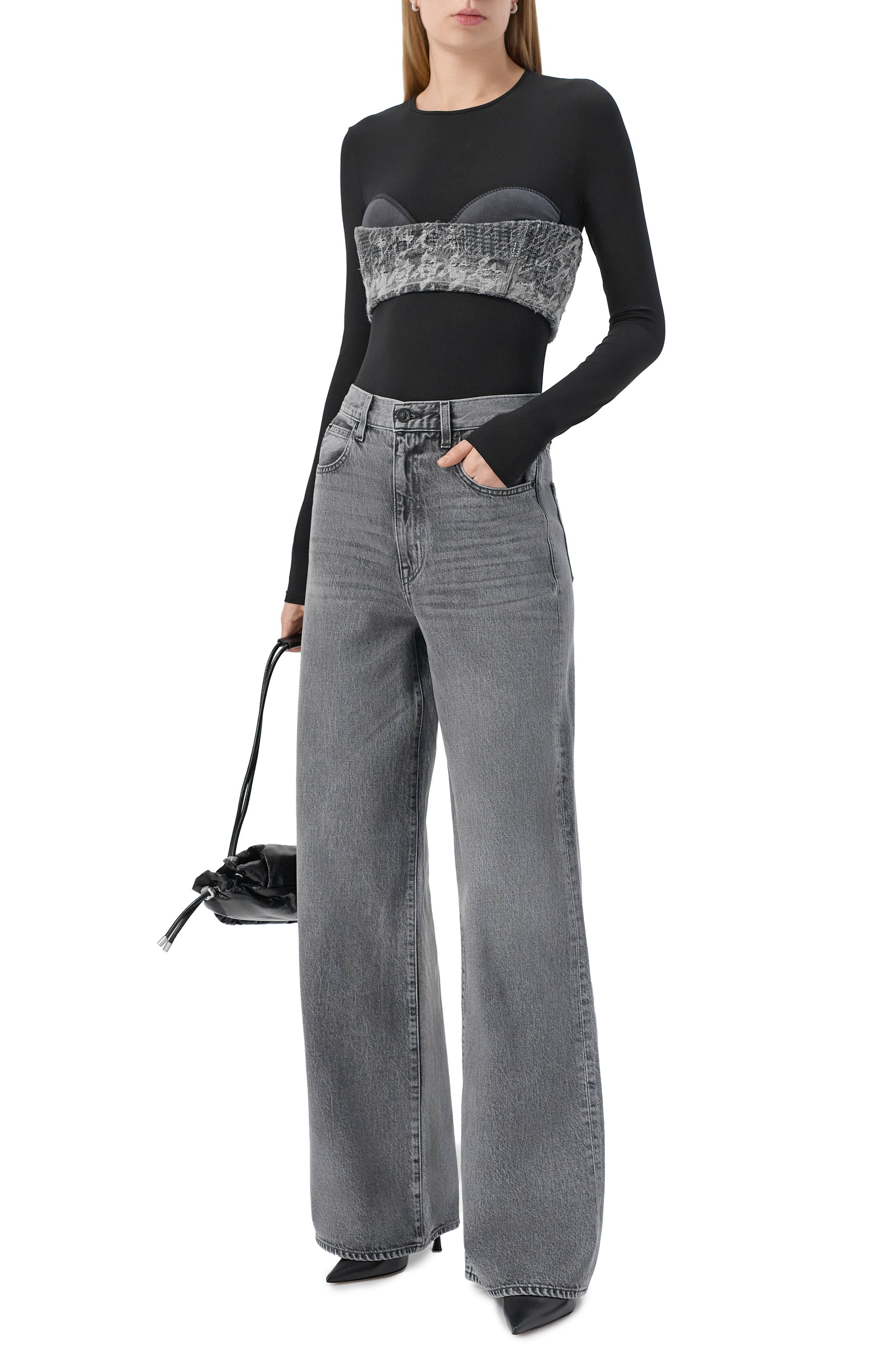 Хлопковый топ-корсет DIESEL, арт. A21512/0CEBN, фото 2