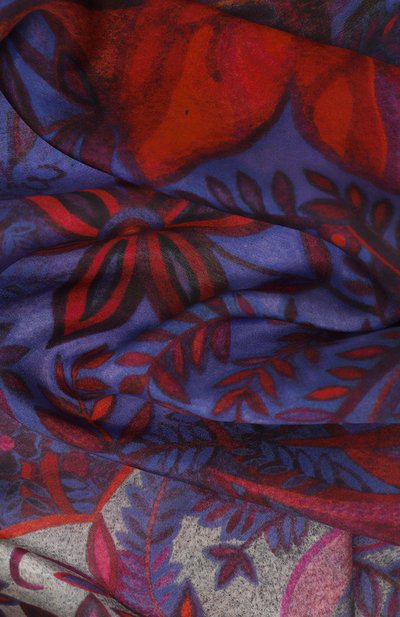 Шелковый платок орна мент цветы GOURJI, арт. T26AZB7VI1, фото 4