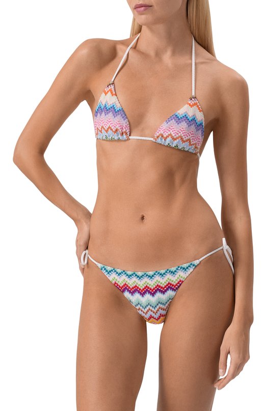 Раздельный купальник из вискозы Missoni MC22SP00/BR014F Белый  MC22SP00/BR014F Фото 2