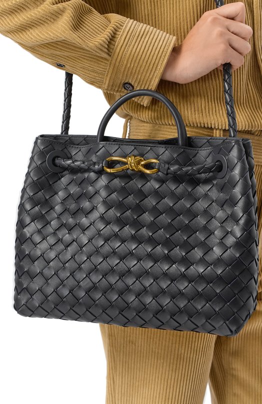 Сумка Andiamo medium Bottega Veneta 766016/VCPP1 Синий  766016/VCPP1 Фото 2