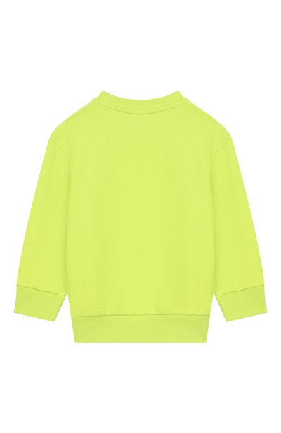 Хлопковый свитшот DIESEL салатового цвета по цене 10900 руб., арт. J02629/0GEAD, фото 2 Хлопковый свитшот DIESEL, арт. J02629/0GEAD, фото 2