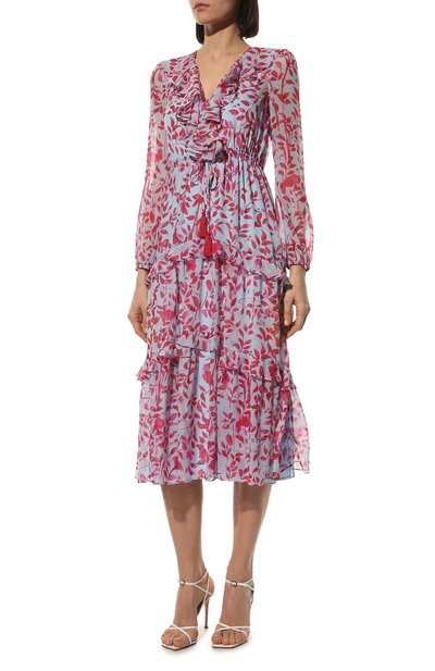 Шелковое платье SALONI, арт. 10409-129-R/1646, фото 3