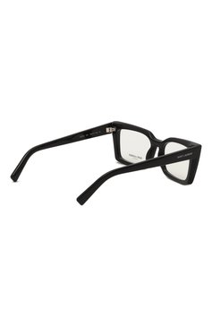 Женские оправа SAINT LAURENT черного цвета, арт. SL 554 001 | Фото 4 (Тип очков: Оправа; Нос: Не проставлено; Региональные ограничения белый список (Axapta Mercury): Не проставлено; Материал: Пластик; Оптика Гендер: оптика-женское; Очки форма: Прямоугольные)