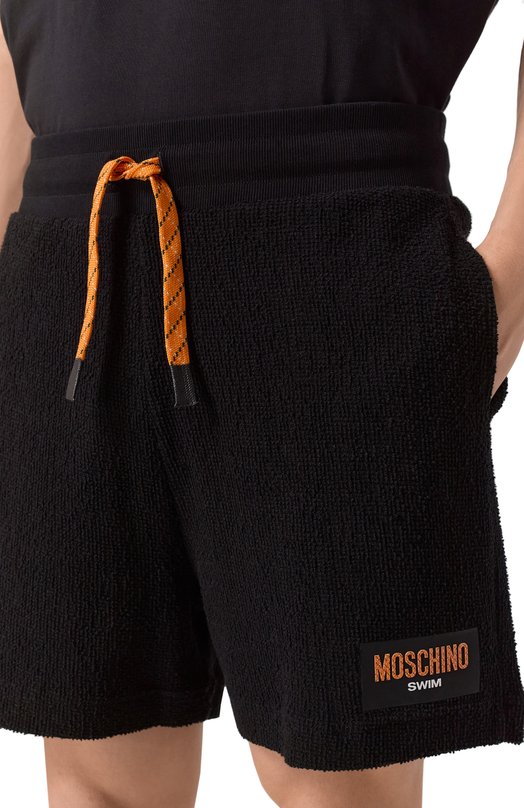 Хлопковые шорты Moschino A6702/9422 Чёрный  A6702/9422 Фото 5