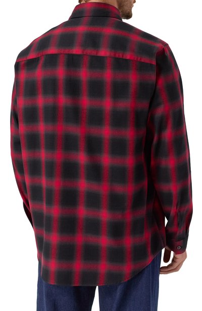 Рубашка из хлопка и вискозы DIESEL, арт. A18502/0HGBT, фото 4